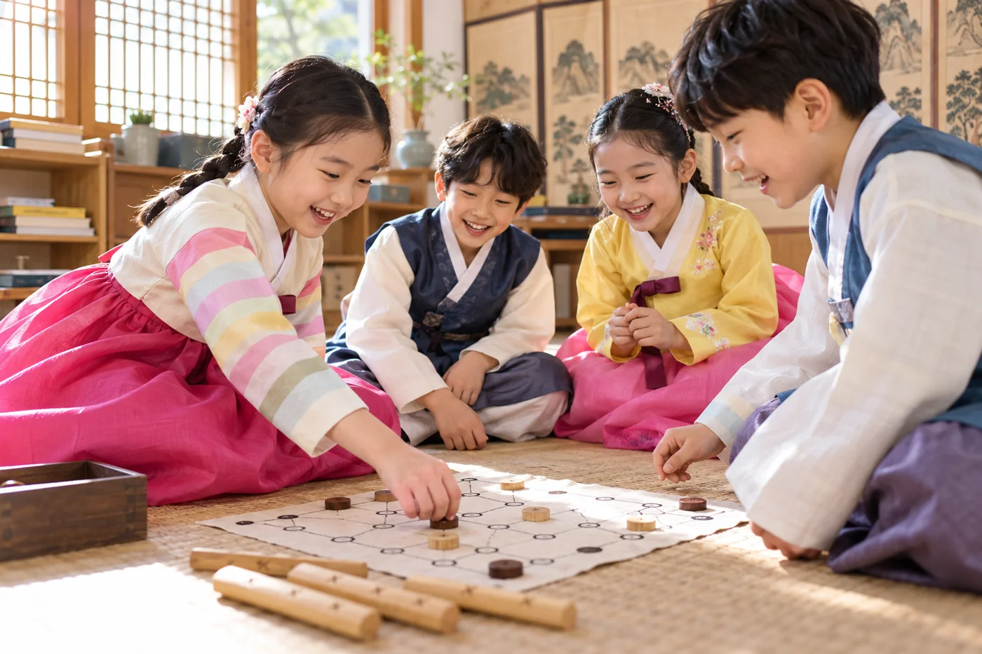 우리 문화 체험, AI 생성 예시